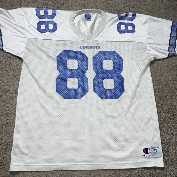 Vintage Champion Dallas Cowboys NFL Football Jersey Irvin #88 Size 48 - Picture 1 of 6